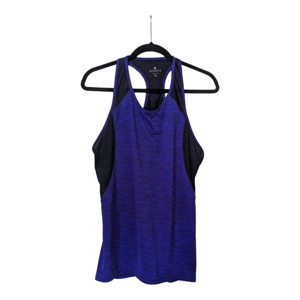 Athleta Retreat‎ Print Chi Tank Sz XL
